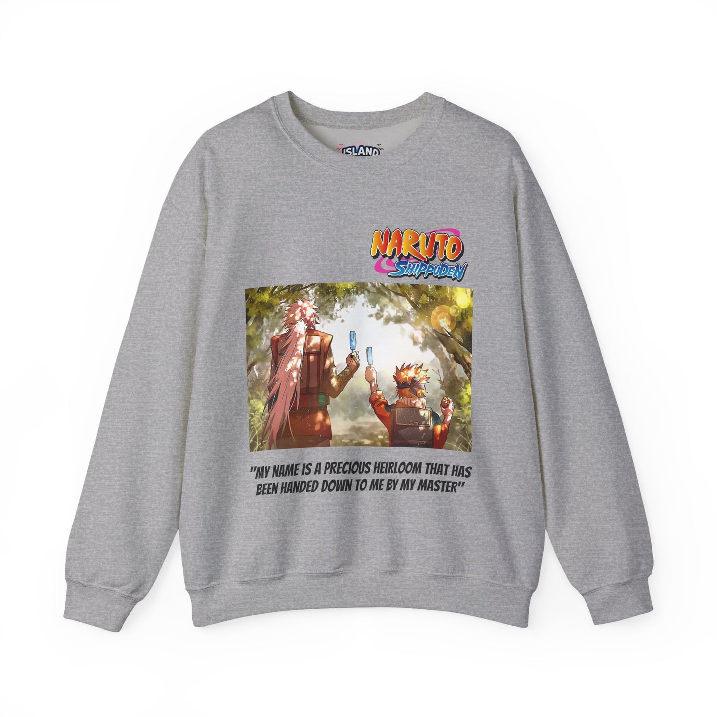 Naruto and Jiraiya's Bond Cotton Crewneck Sweatshirt