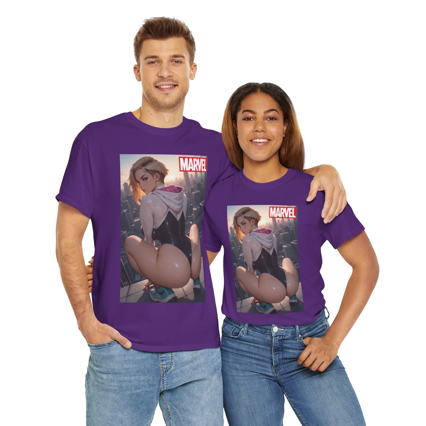 Gwen Stacy, Waifu Collection, 100% Heavy Cotton Shirt