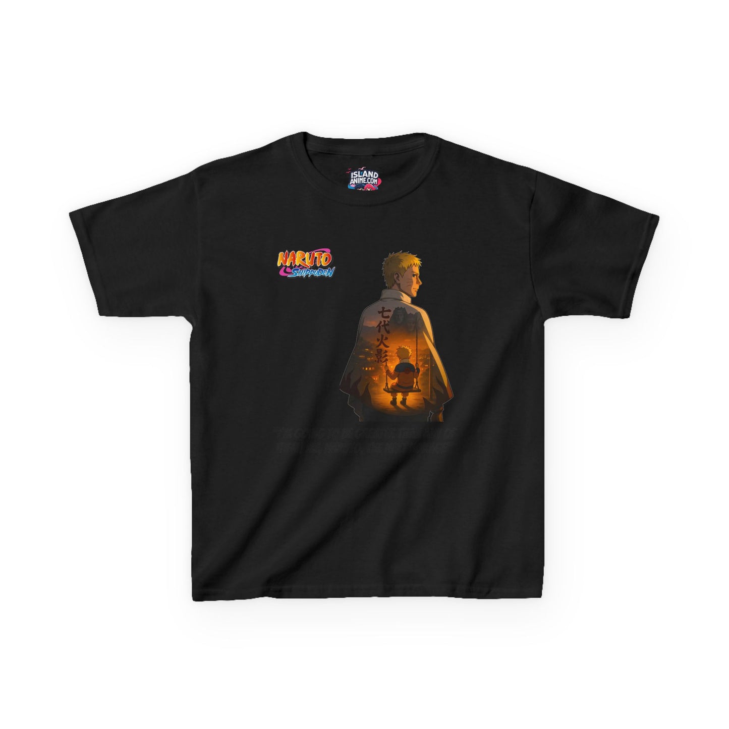 Naruto + Quote, Kids 100% Heavy Cotton Shirt