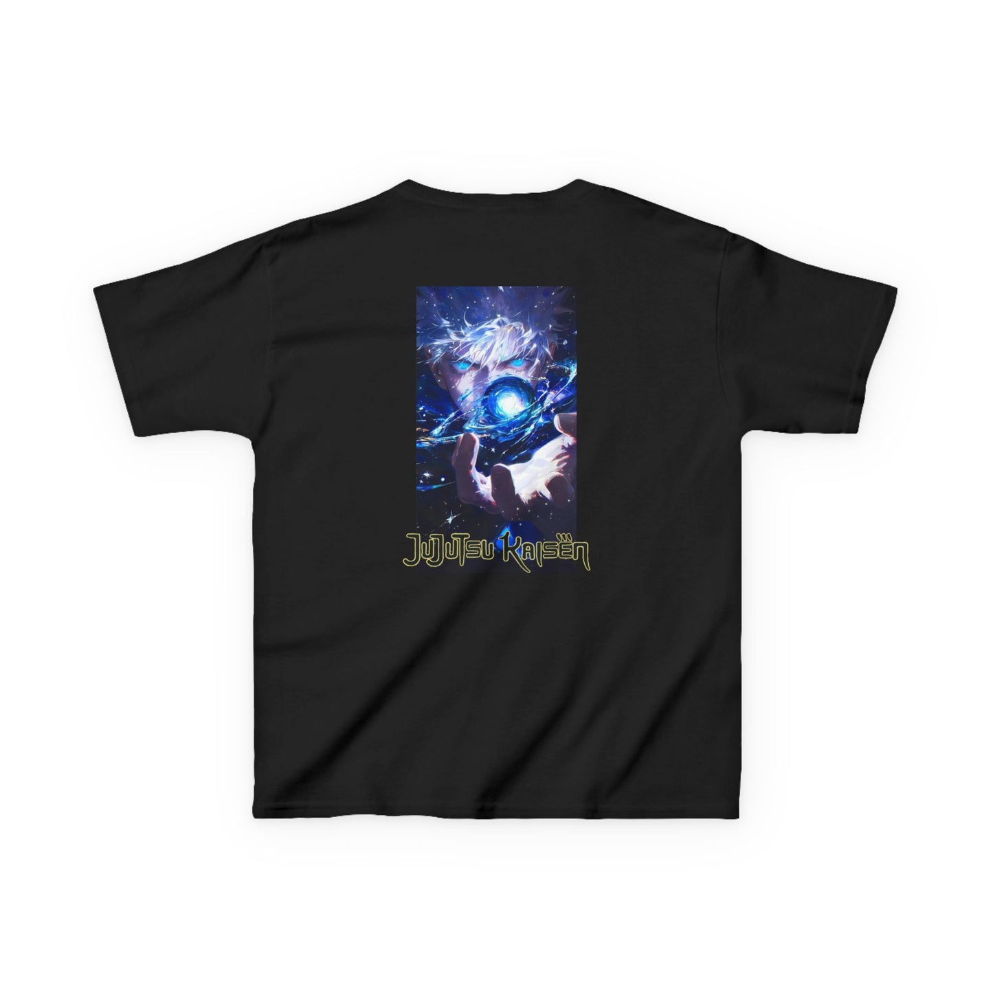 Satoru Gojo, Front and Back Design, Kids 100% Heavy Cotton Shirt
