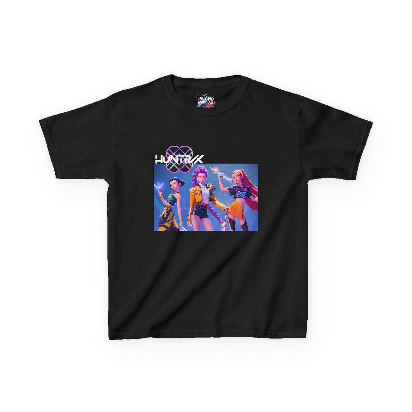 Huntrix and Saja Boys, Front and Back Design, 100% Heavy Cotton Shirt