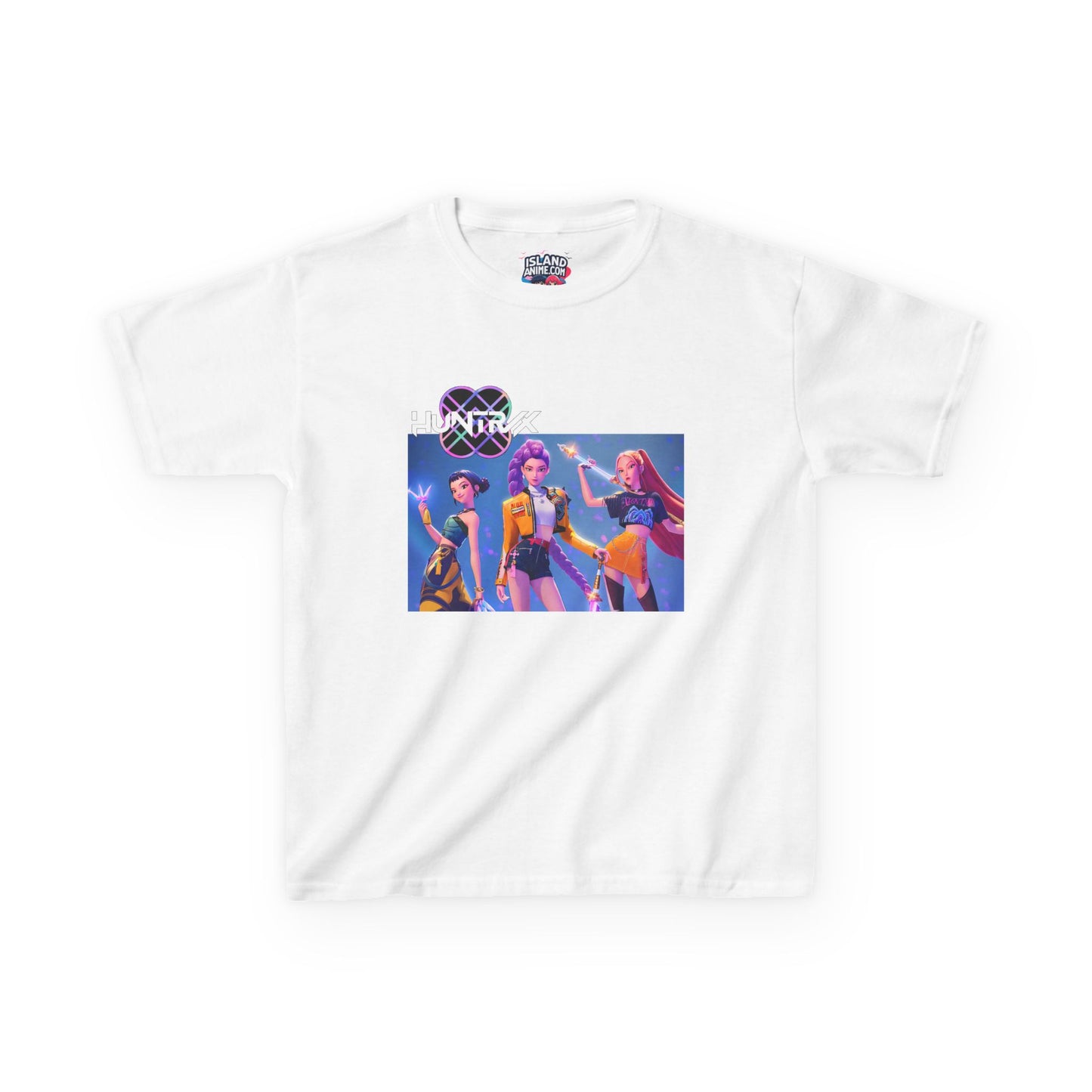 Huntrix and Saja Boys, Front and Back Design, 100% Heavy Cotton Shirt