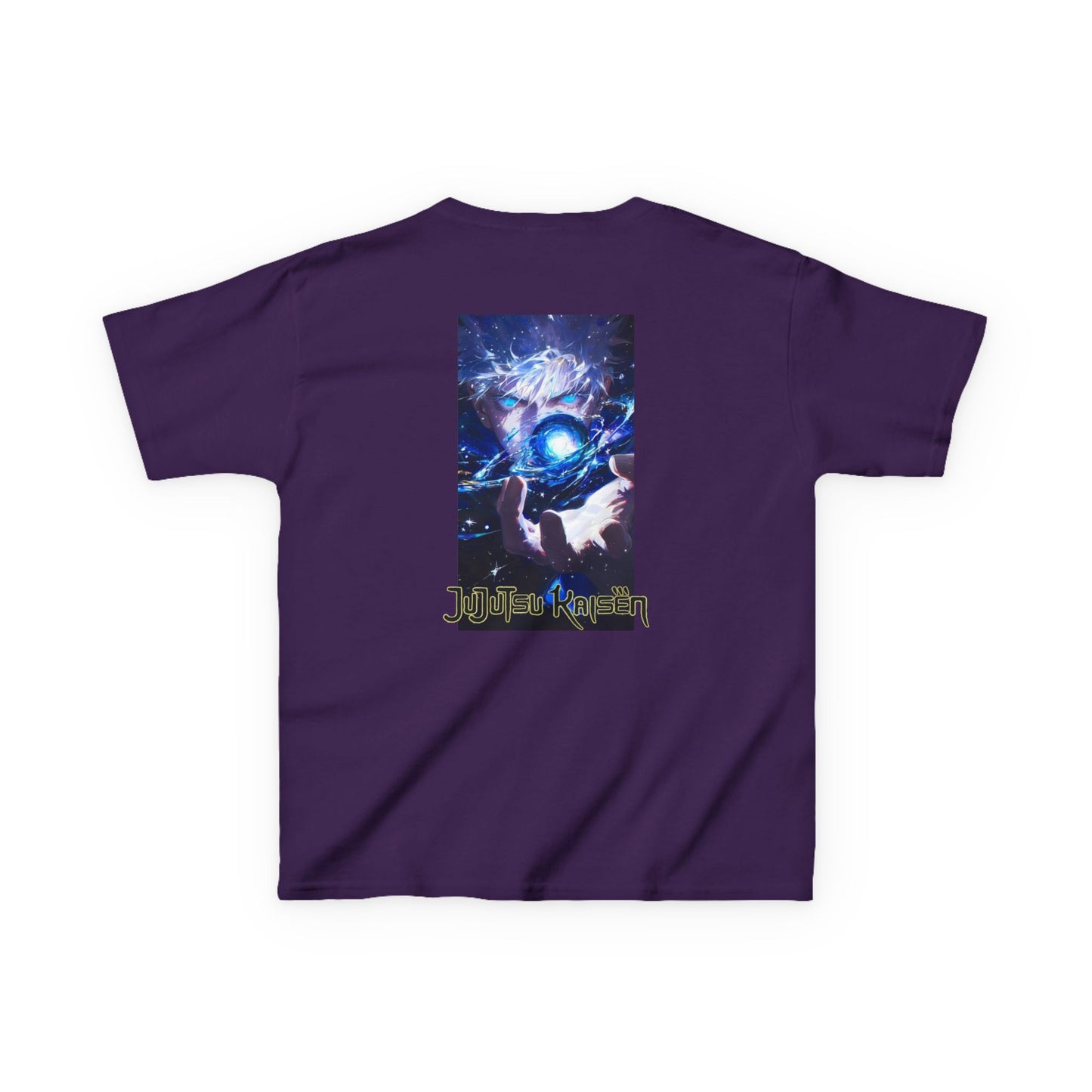 Satoru Gojo, Front and Back Design, Kids 100% Heavy Cotton Shirt