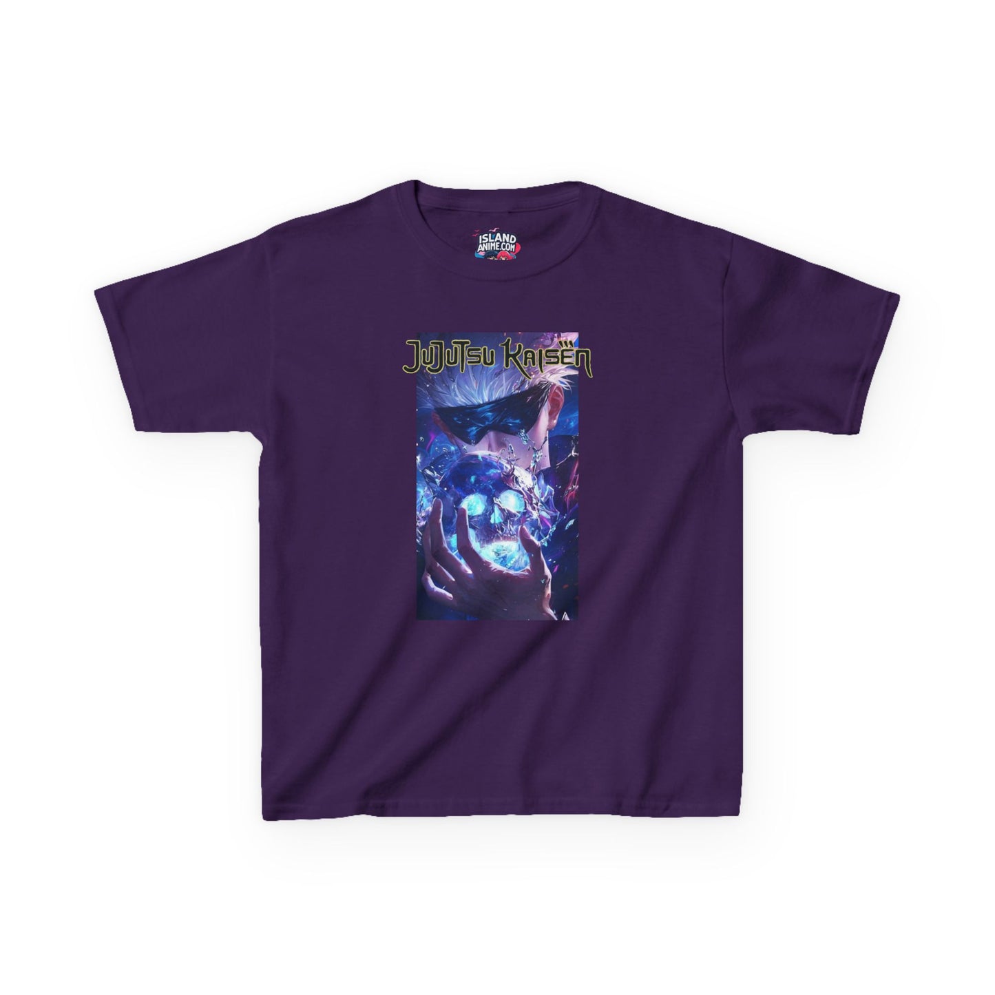 Satoru Gojo, Front and Back Design, Kids 100% Heavy Cotton Shirt