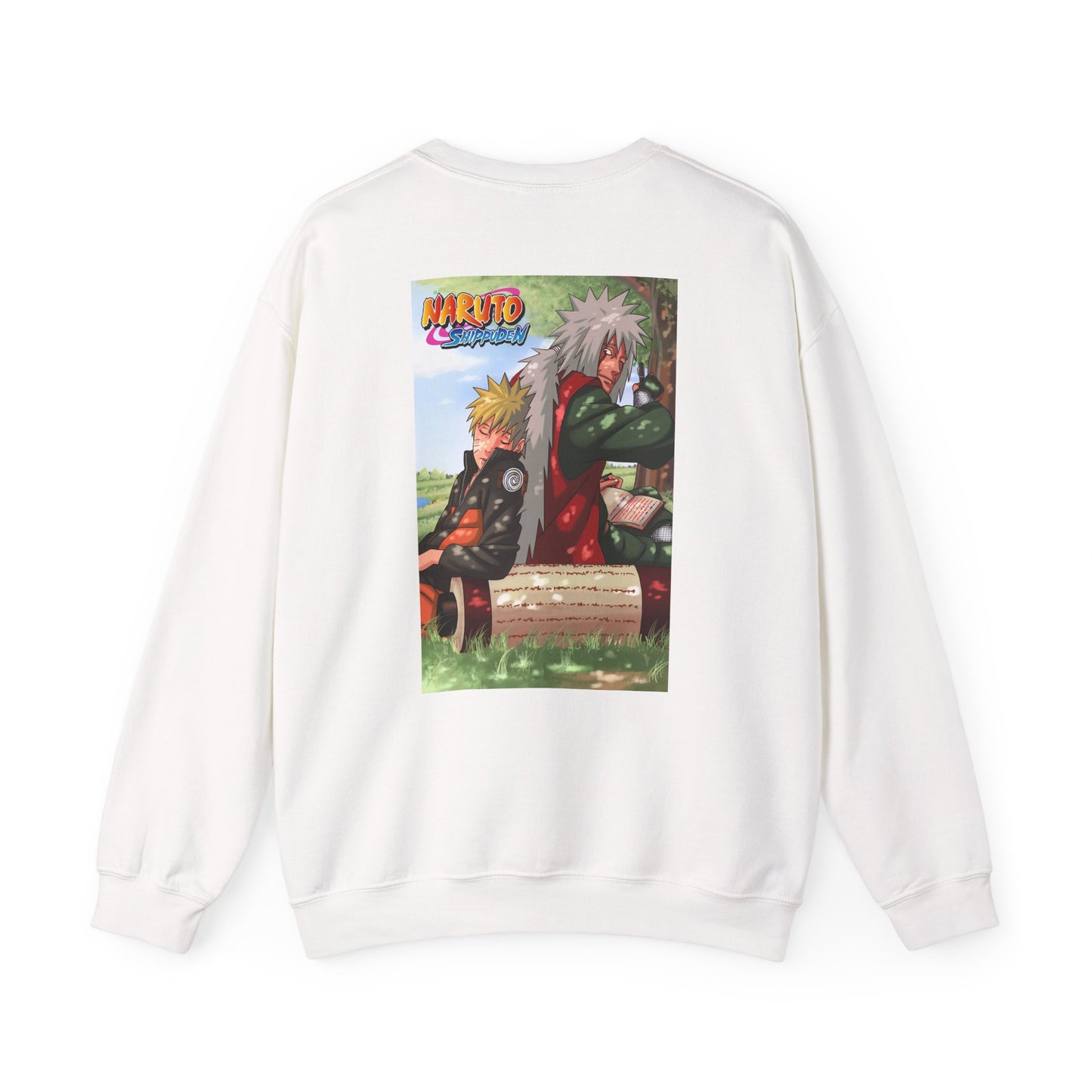 Naruto and Jiraiya's Bond Cotton Crewneck Sweatshirt