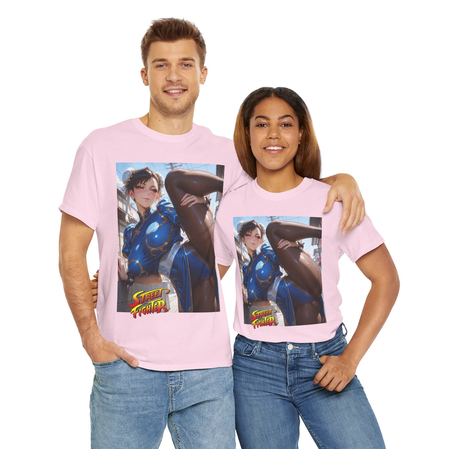 Chun Li, Waifu Collection, 100% Heavy Cotton Shirt