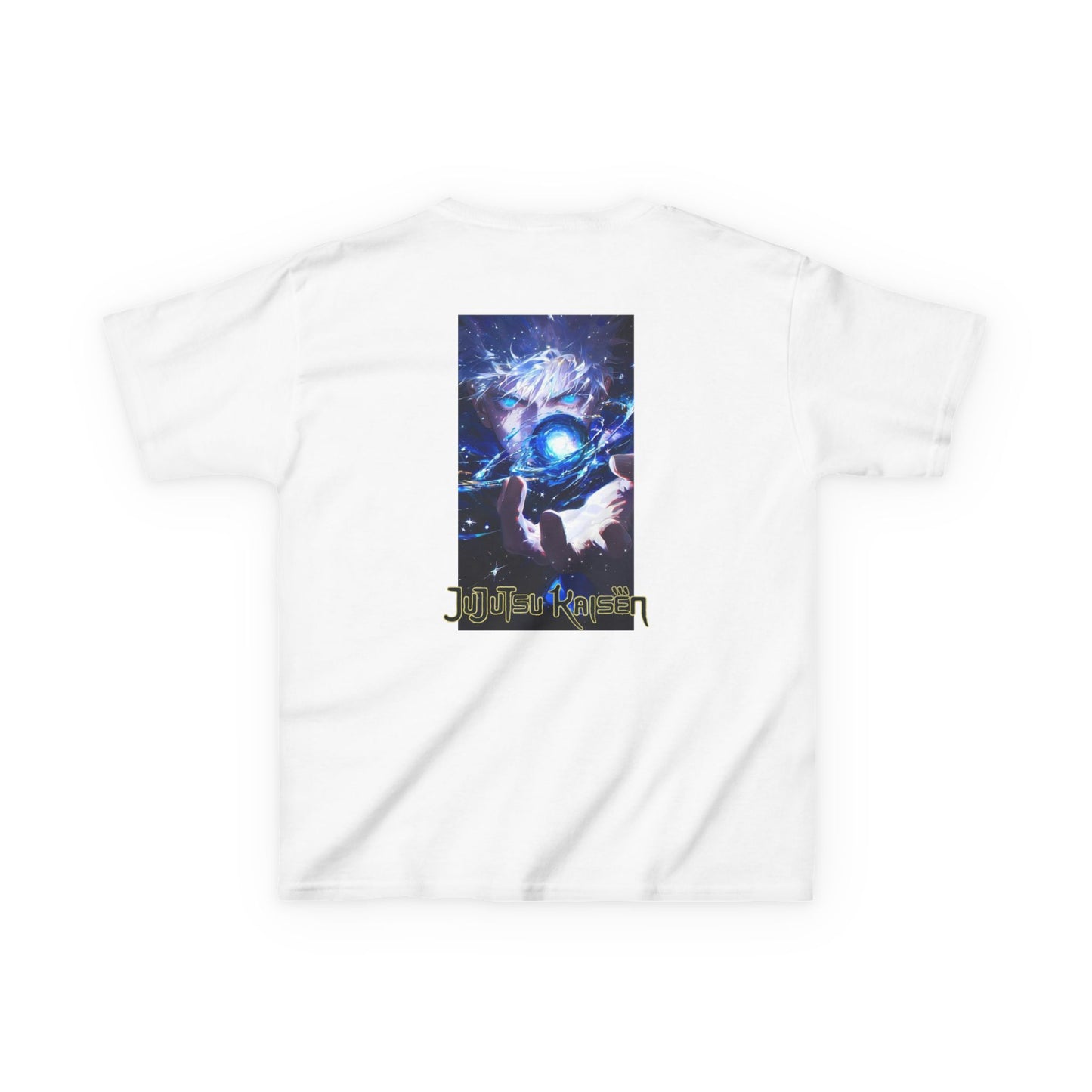Satoru Gojo, Front and Back Design, Kids 100% Heavy Cotton Shirt