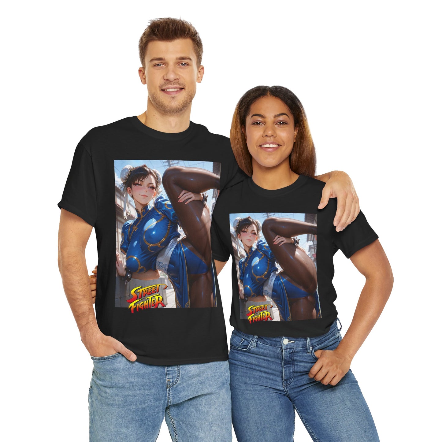 Chun Li, Waifu Collection, 100% Heavy Cotton Shirt