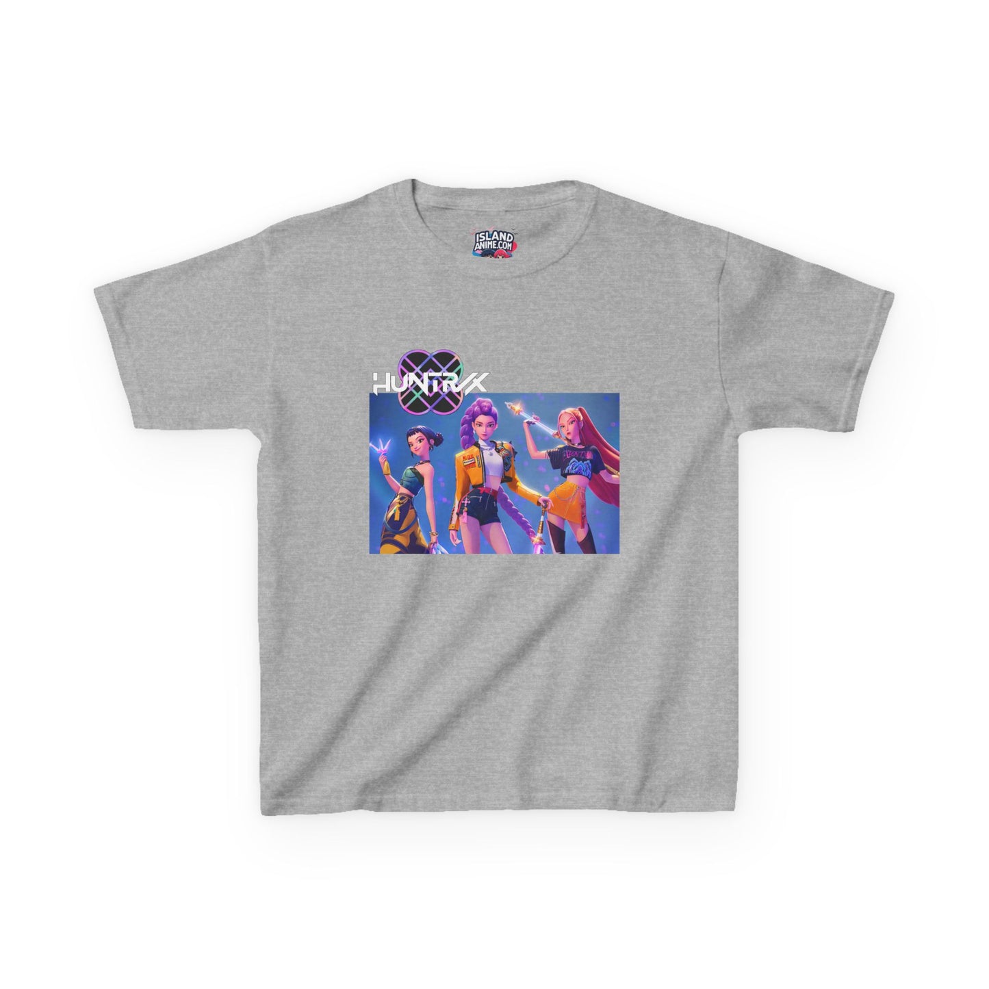 Huntrix and Saja Boys, Front and Back Design, 100% Heavy Cotton Shirt