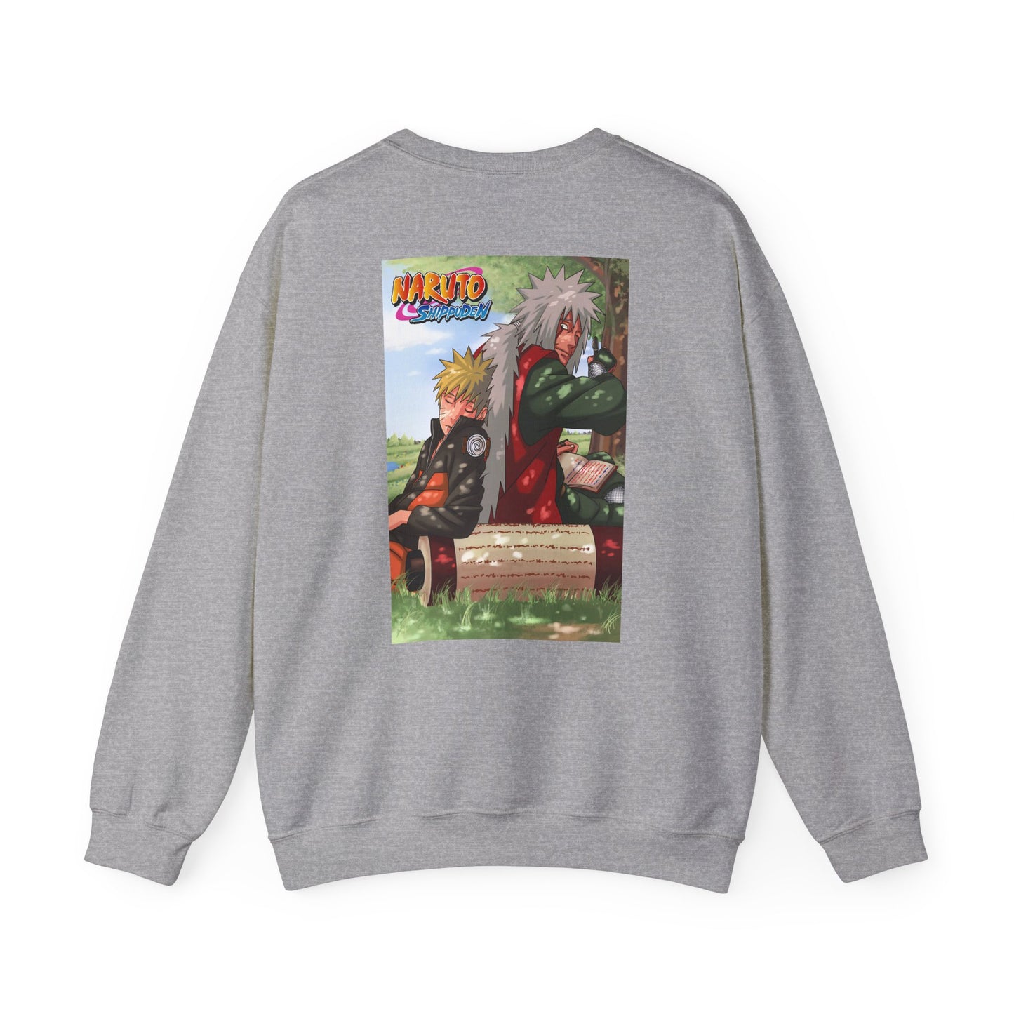 Naruto and Jiraiya's Bond Cotton Crewneck Sweatshirt