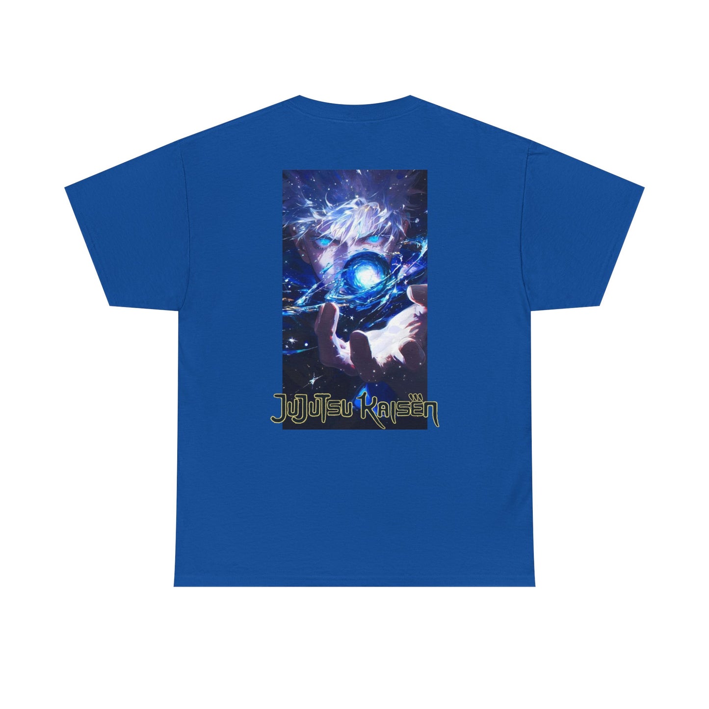Satoru Gojo, Front and Back Design, 100% Heavy Cotton Shirt