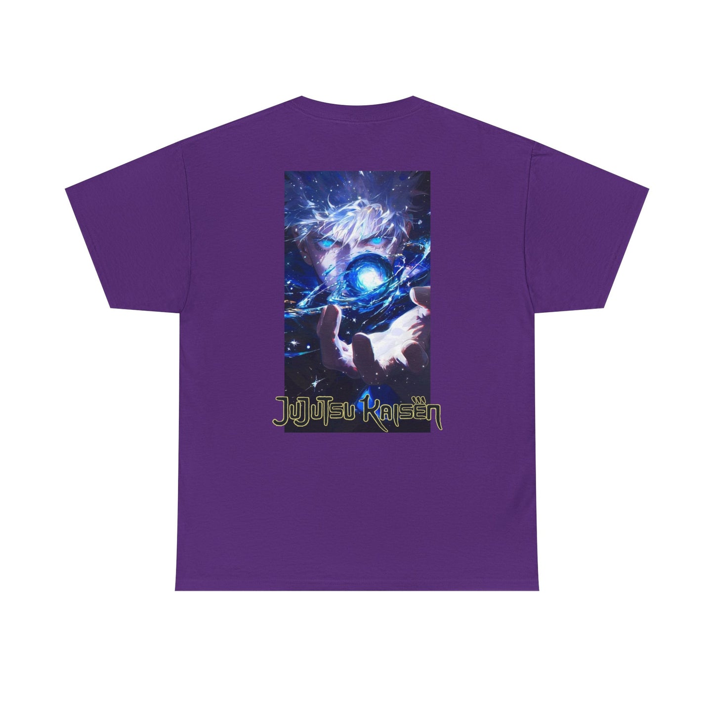 Satoru Gojo, Front and Back Design, 100% Heavy Cotton Shirt