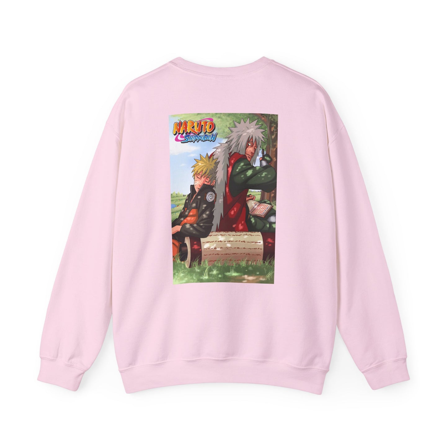 Naruto and Jiraiya's Bond Cotton Crewneck Sweatshirt