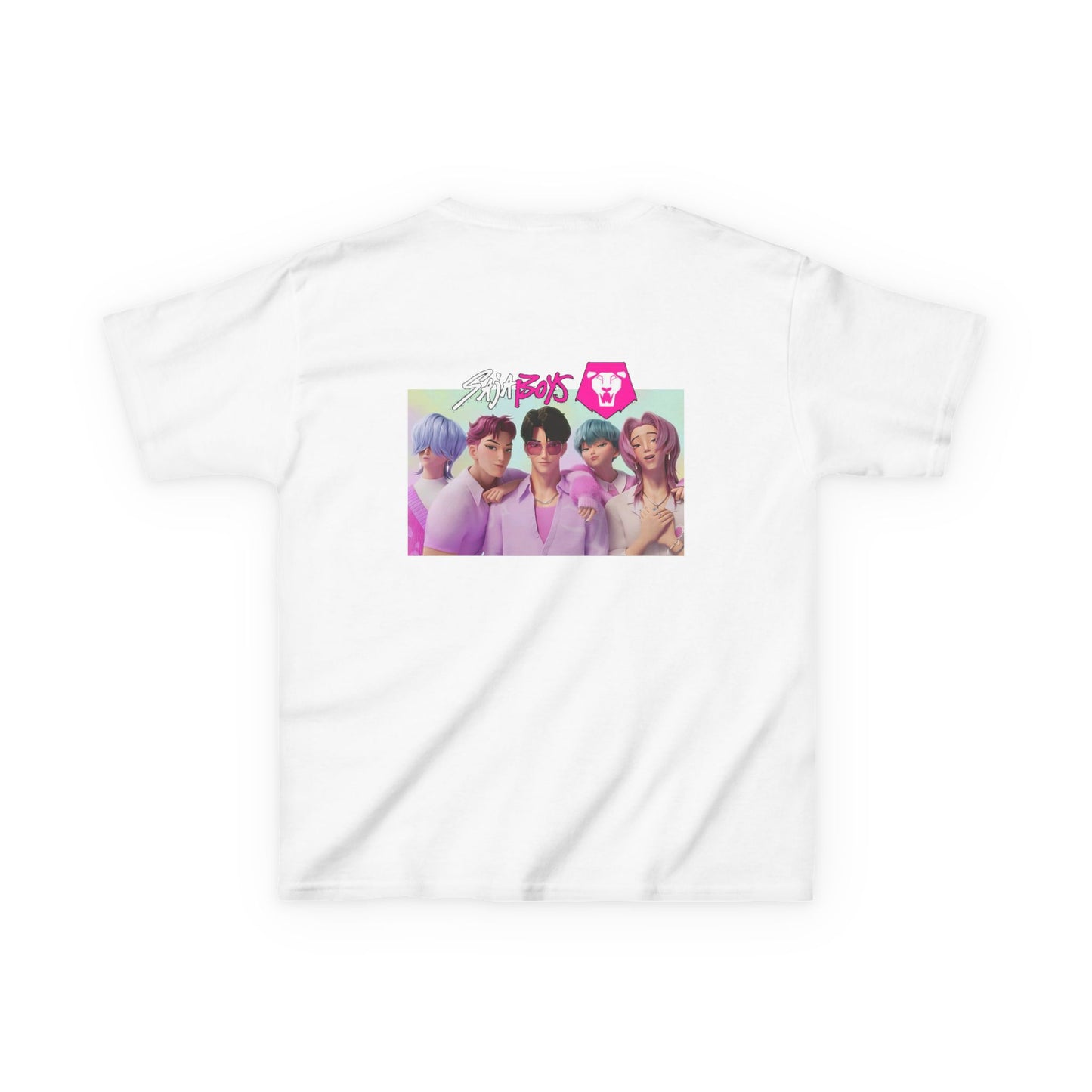 Huntrix and Saja Boys, Front and Back Design, 100% Heavy Cotton Shirt
