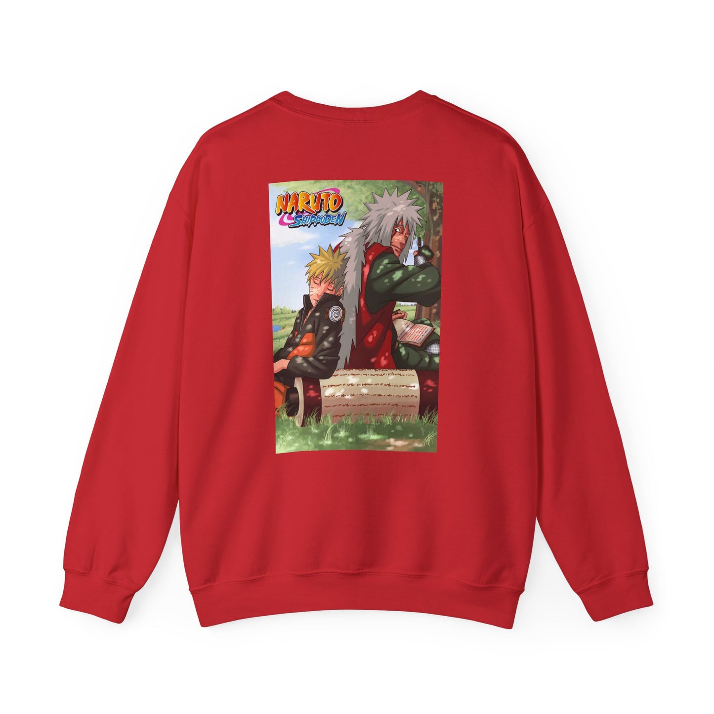 Naruto and Jiraiya's Bond Cotton Crewneck Sweatshirt