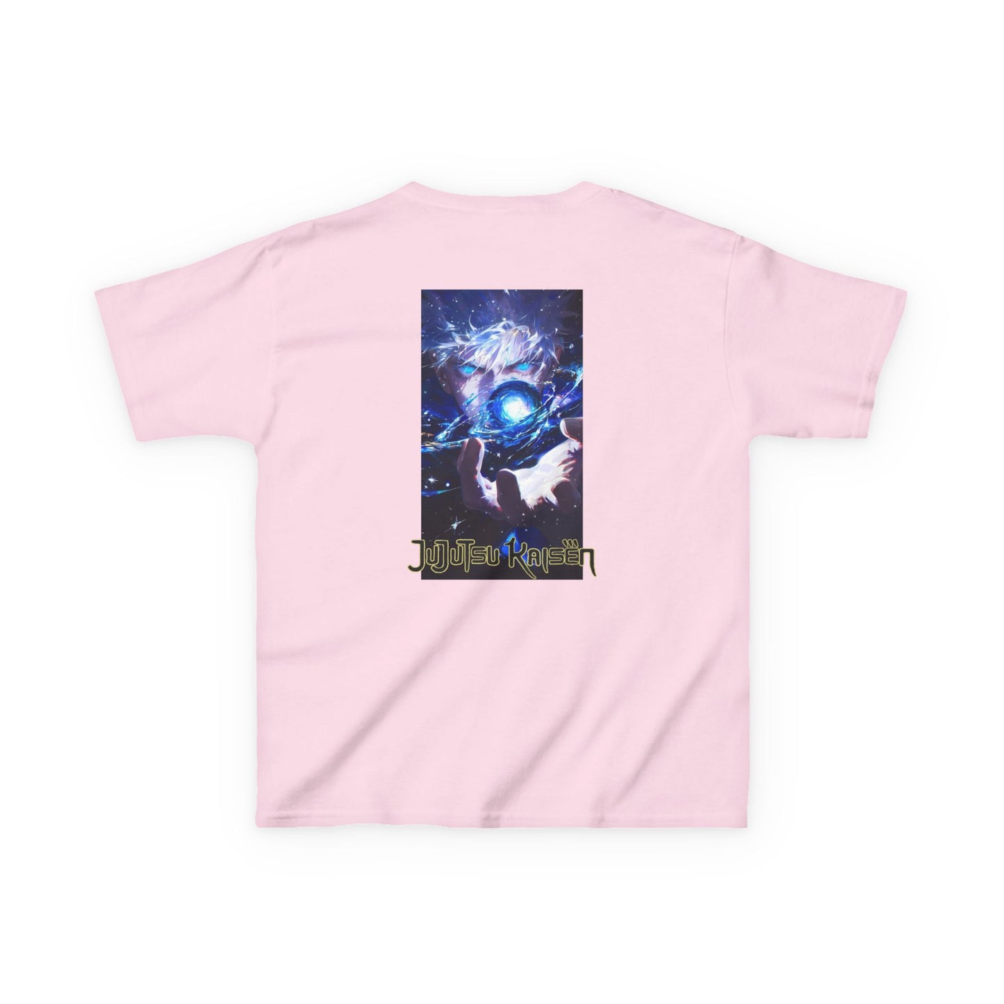 Satoru Gojo, Front and Back Design, Kids 100% Heavy Cotton Shirt
