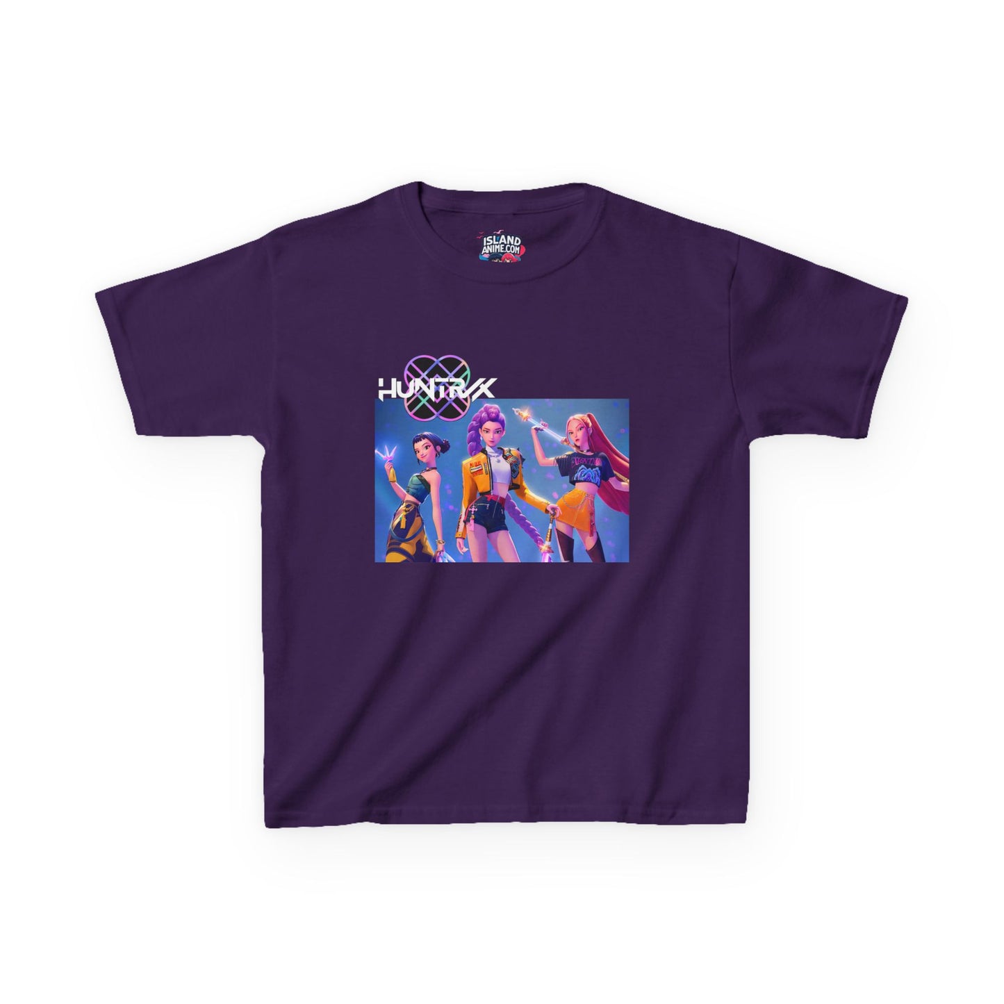 Huntrix and Saja Boys, Front and Back Design, 100% Heavy Cotton Shirt