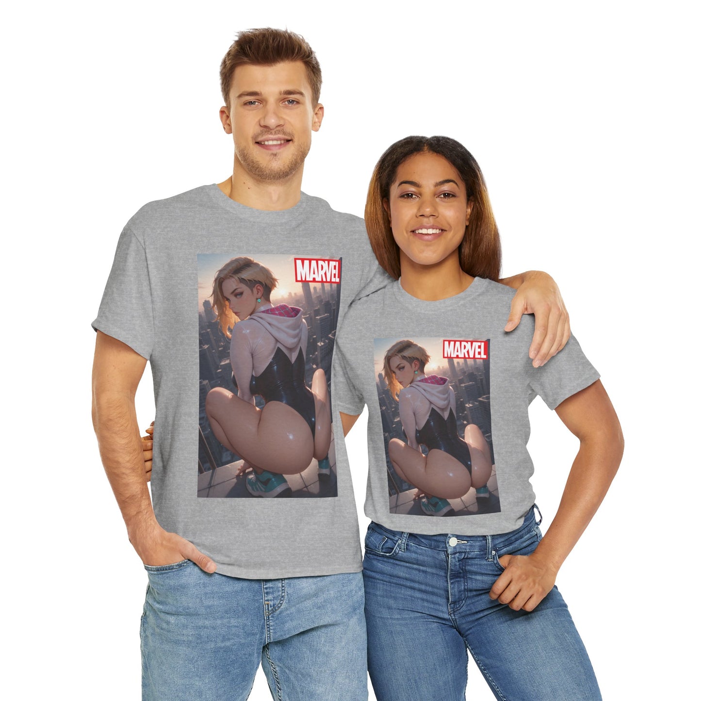 Gwen Stacy, Waifu Collection, 100% Heavy Cotton Shirt