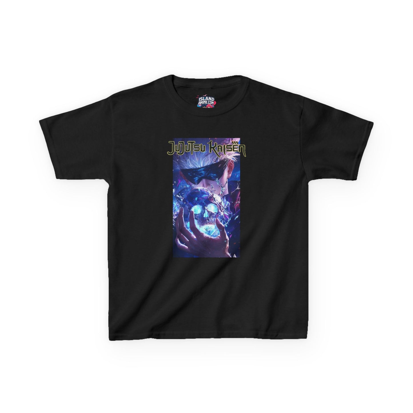 Satoru Gojo, Front and Back Design, Kids 100% Heavy Cotton Shirt