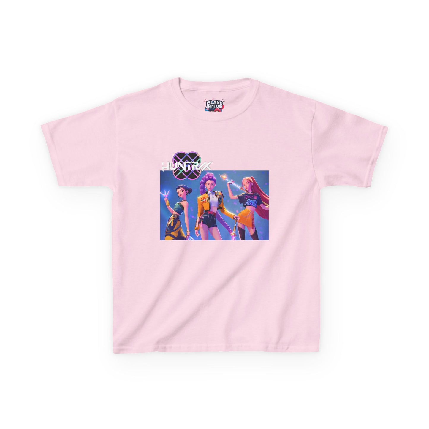 Huntrix and Saja Boys, Front and Back Design, 100% Heavy Cotton Shirt