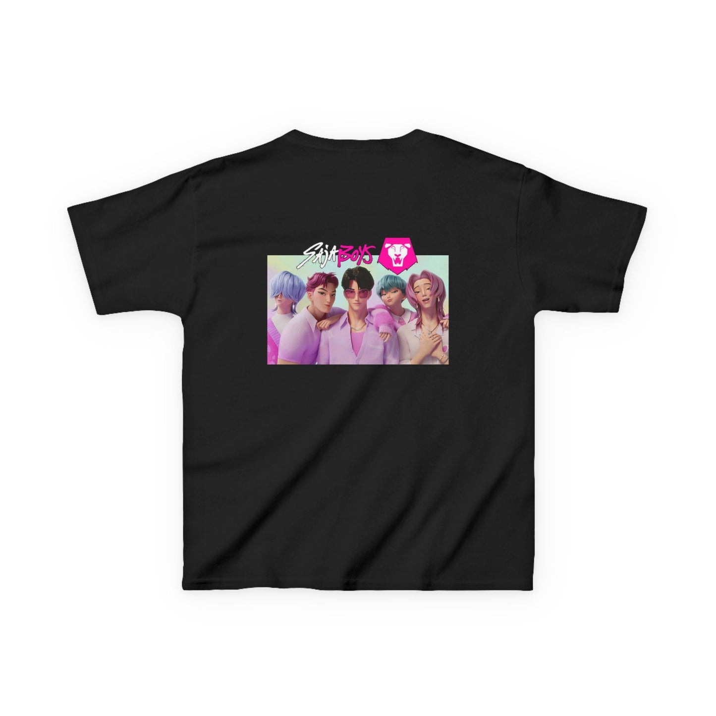 Huntrix and Saja Boys, Front and Back Design, 100% Heavy Cotton Shirt