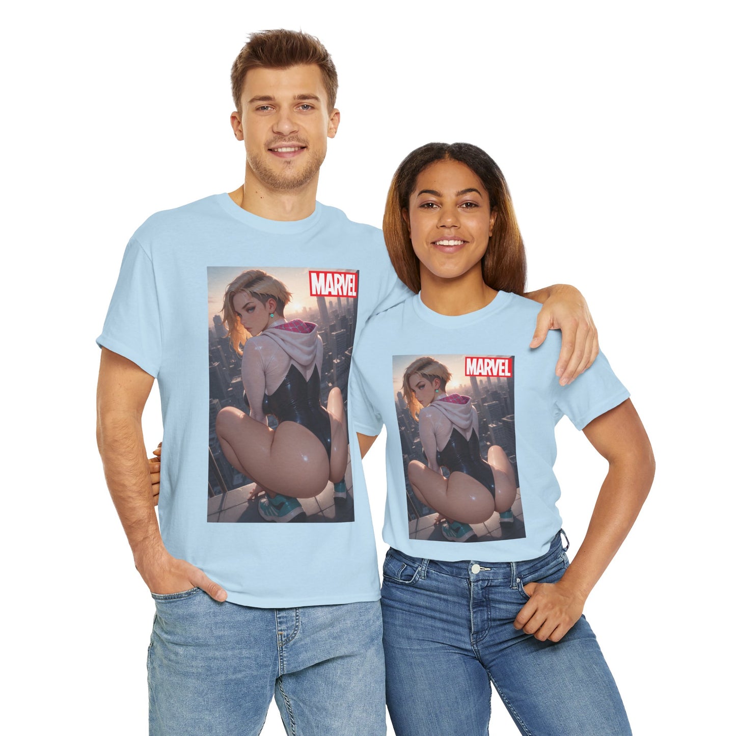 Gwen Stacy, Waifu Collection, 100% Heavy Cotton Shirt