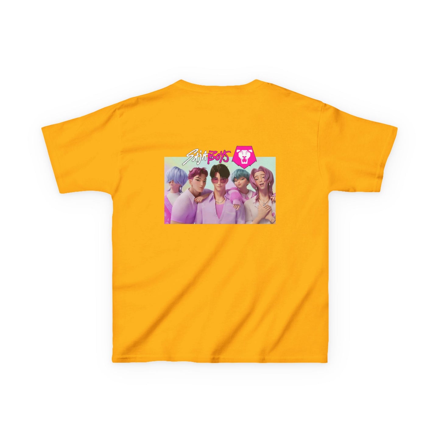 Huntrix and Saja Boys, Front and Back Design, 100% Heavy Cotton Shirt