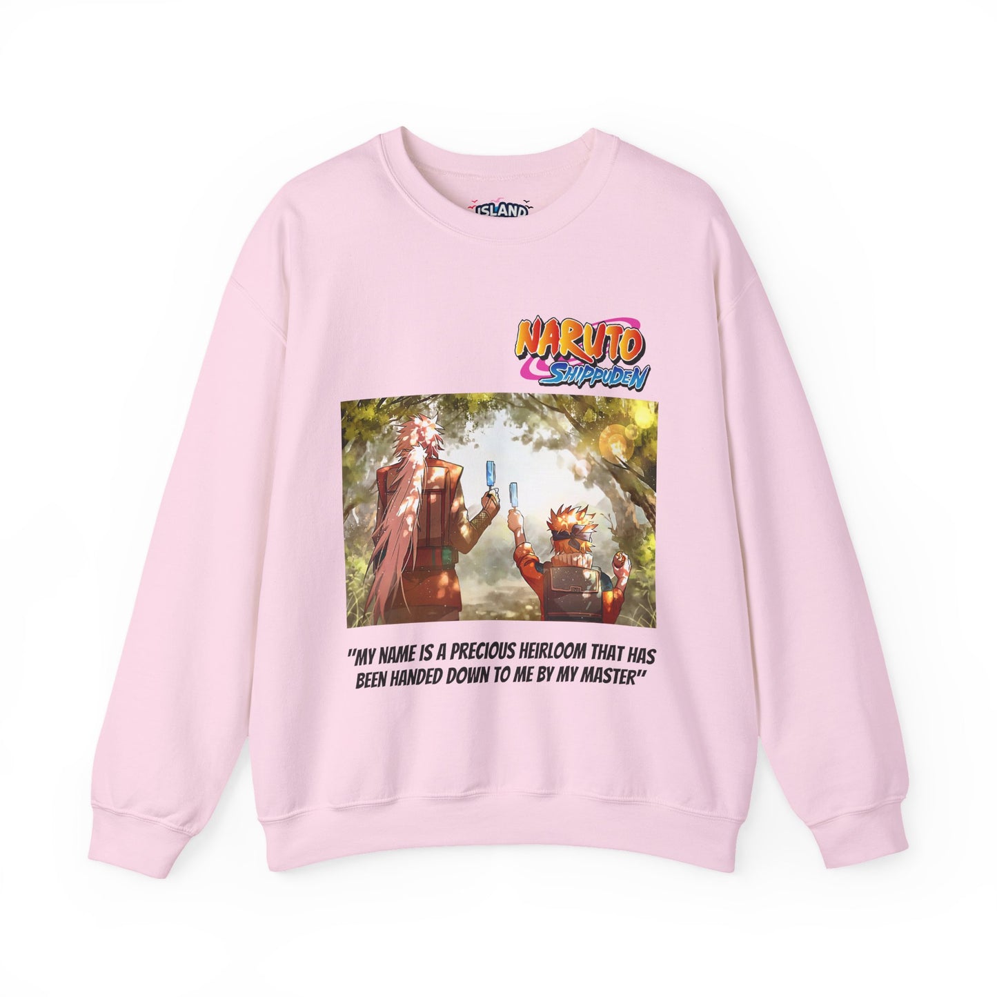 Naruto and Jiraiya's Bond Cotton Crewneck Sweatshirt
