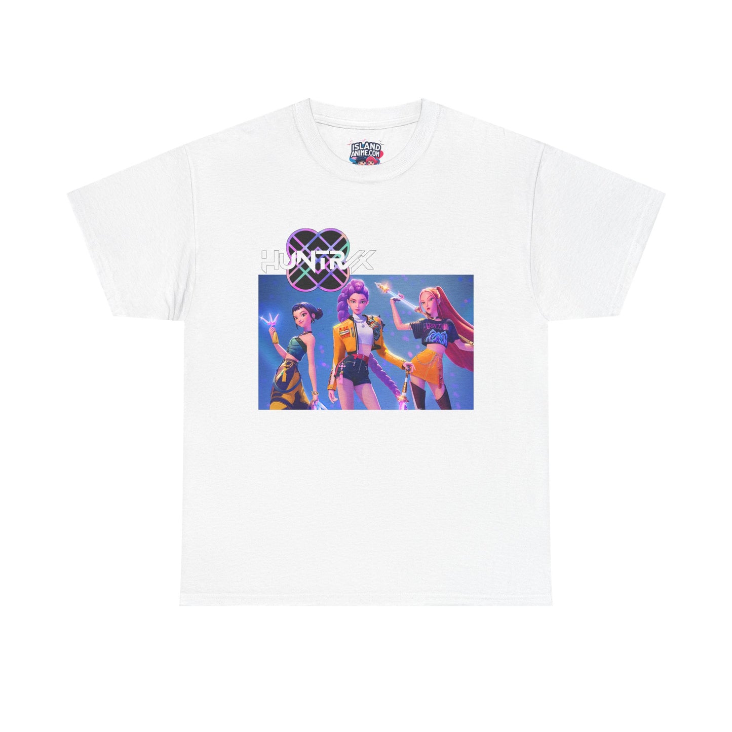 Huntrix and Saja Boys, Front and Back Design, 100% Heavy Cotton Shirt