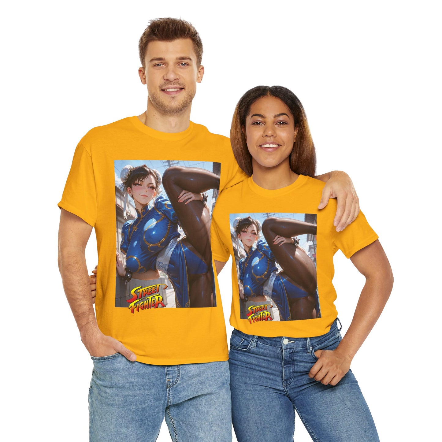 Chun Li, Waifu Collection, 100% Heavy Cotton Shirt