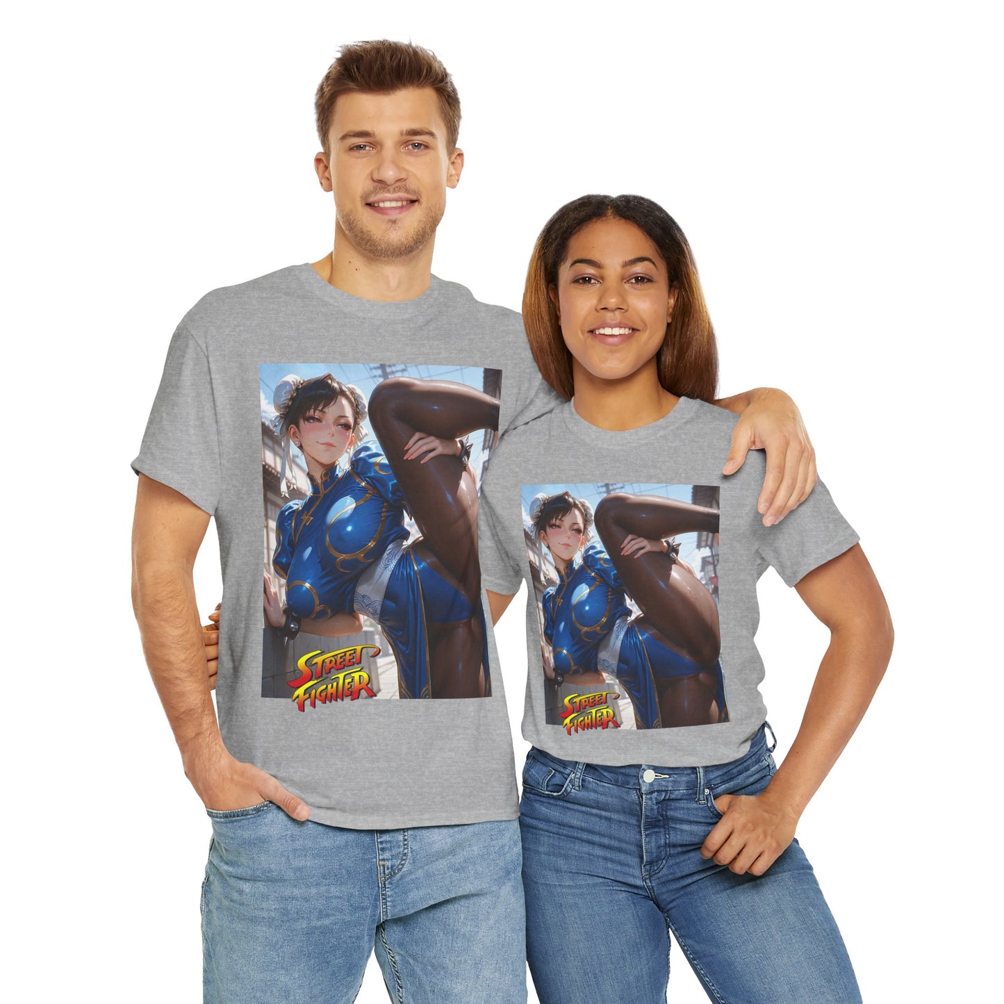 Chun Li, Waifu Collection, 100% Heavy Cotton Shirt