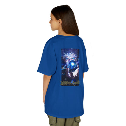Satoru Gojo, Front and Back Design, Kids 100% Heavy Cotton Shirt