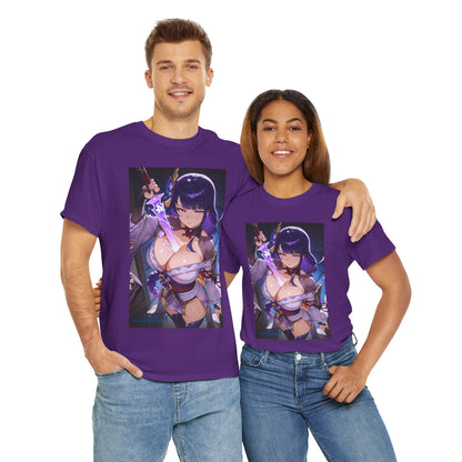 Raiden Shogun, Waifu Collection, 100% Heavy Cotton Shirt