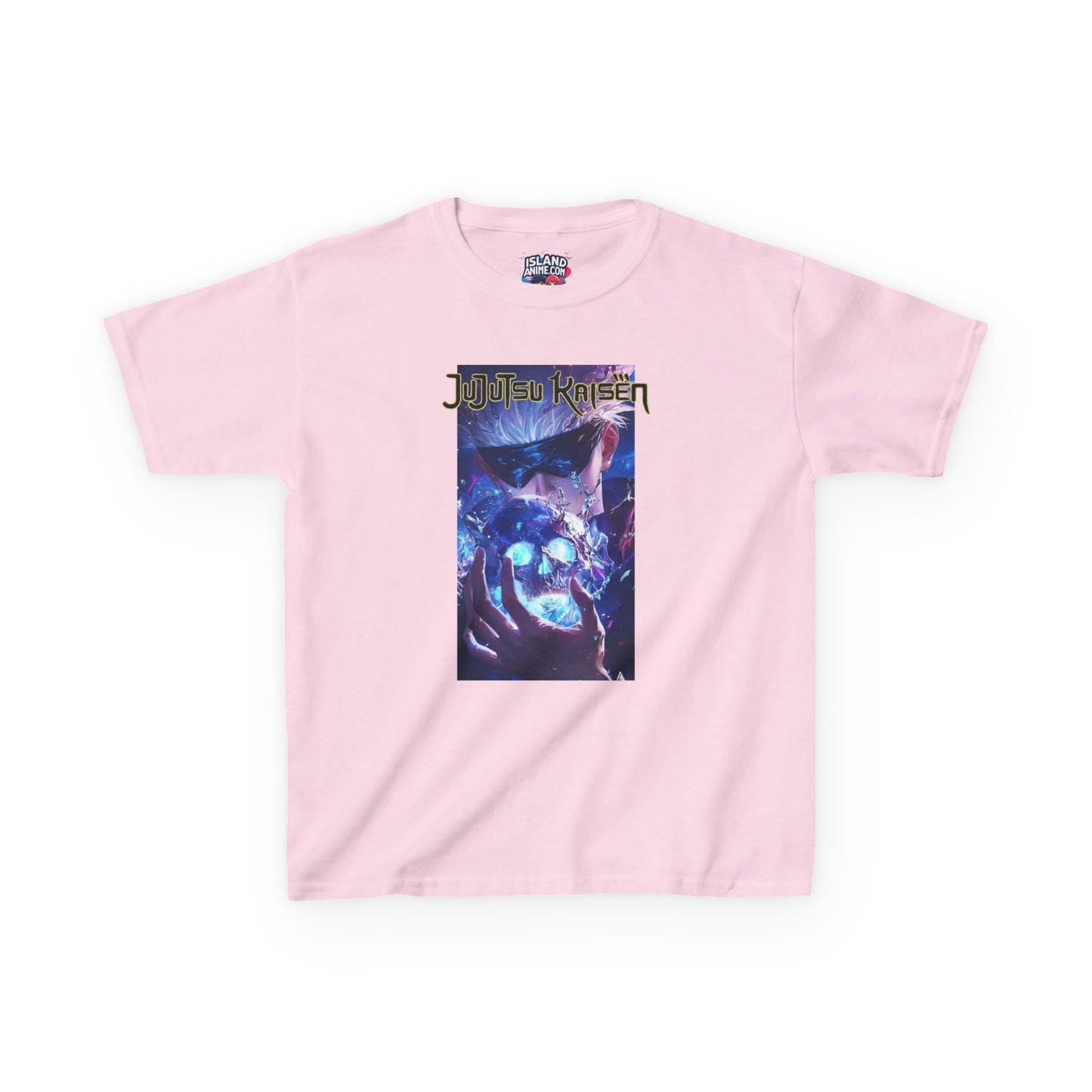 Satoru Gojo, Front and Back Design, Kids 100% Heavy Cotton Shirt