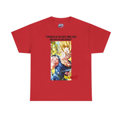 Vegeta + Quote 100% Heavy Cotton Shirt