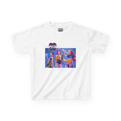 Huntrix and Saja Boys, Front and Back Design, 100% Heavy Cotton Shirt
