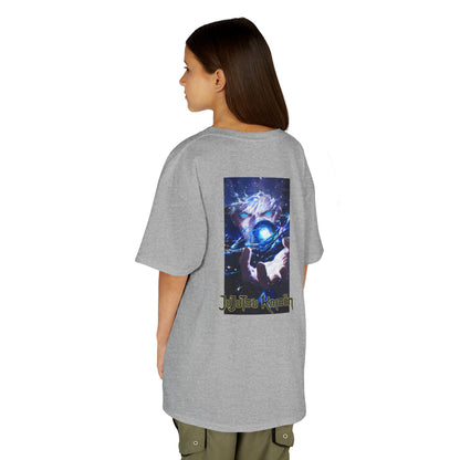 Satoru Gojo, Front and Back Design, Kids 100% Heavy Cotton Shirt