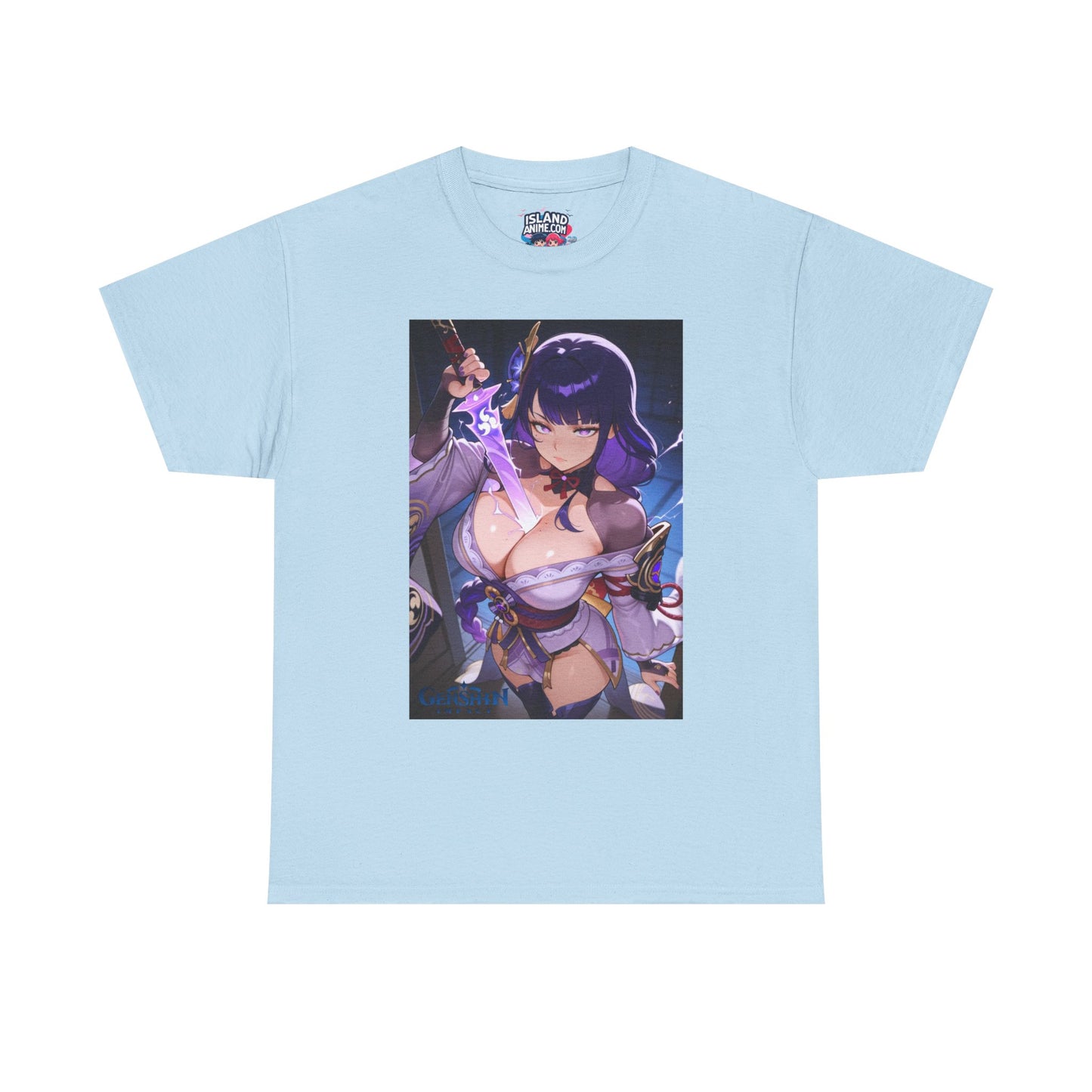Raiden Shogun, Waifu Collection, 100% Heavy Cotton Shirt