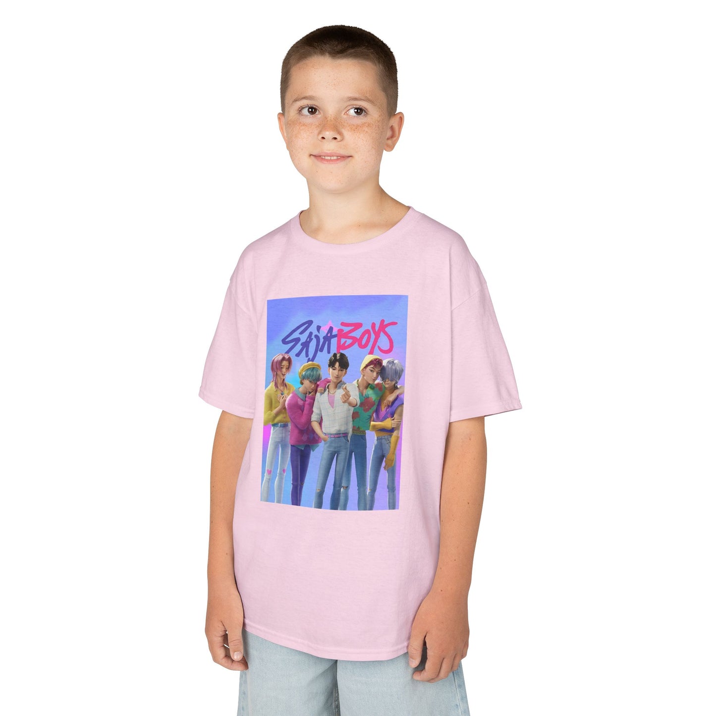 Saja Boys, Kids 100% Heavy Cotton Shirt