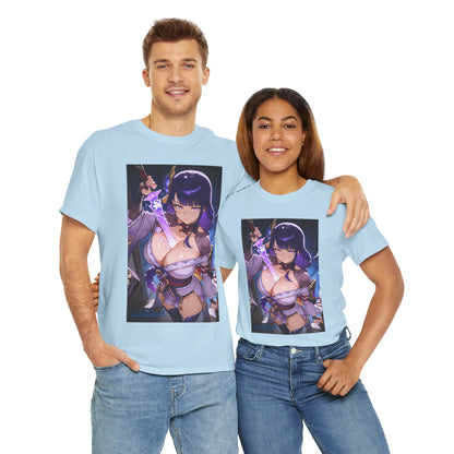 Raiden Shogun, Waifu Collection, 100% Heavy Cotton Shirt