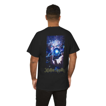 Satoru Gojo, Front and Back Design, 100% Heavy Cotton Shirt