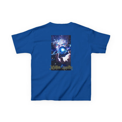 Satoru Gojo, Front and Back Design, Kids 100% Heavy Cotton Shirt