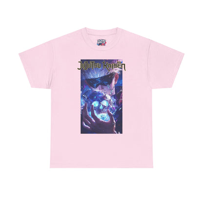 Satoru Gojo, Front and Back Design, 100% Heavy Cotton Shirt