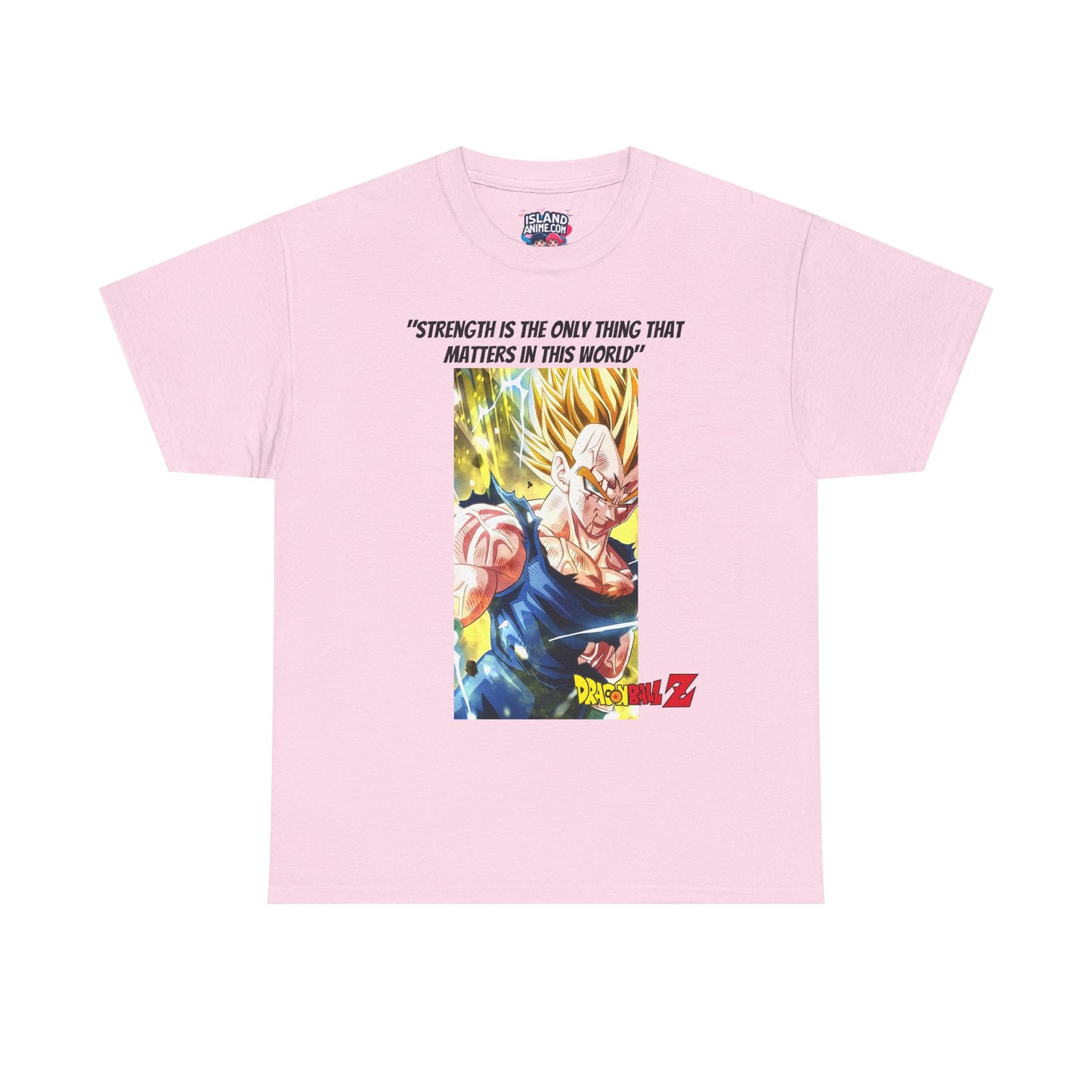 Vegeta + Quote 100% Heavy Cotton Shirt