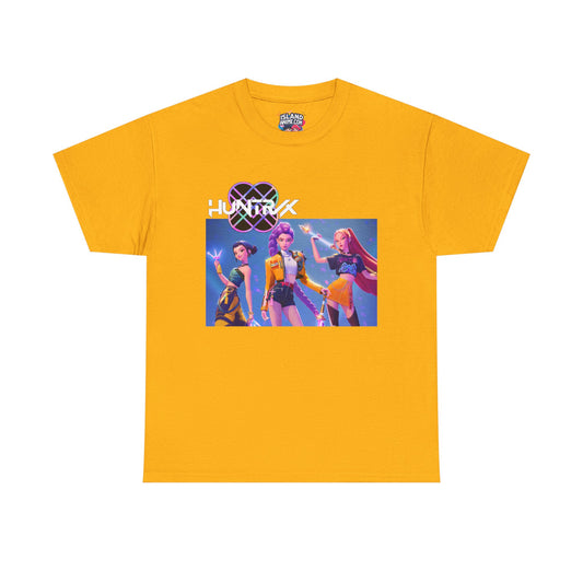 Huntrix and Saja Boys, Front and Back Design, 100% Heavy Cotton Shirt