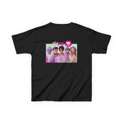 Huntrix and Saja Boys, Front and Back Design, 100% Heavy Cotton Shirt