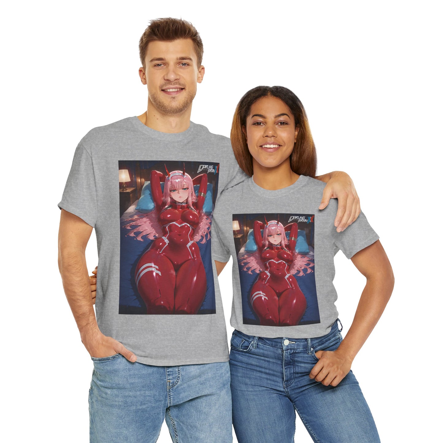 Zero Two, Waifu Collection, 100% Heavy Cotton Shirt