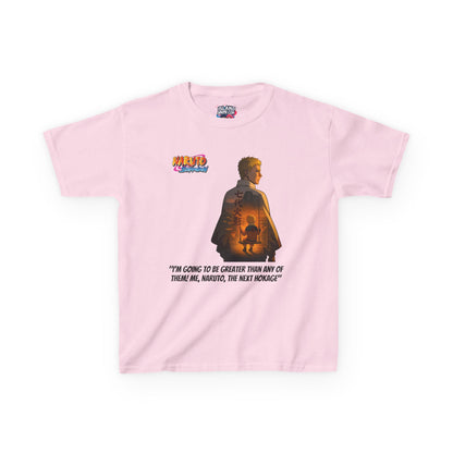 Naruto + Quote, Kids 100% Heavy Cotton Shirt