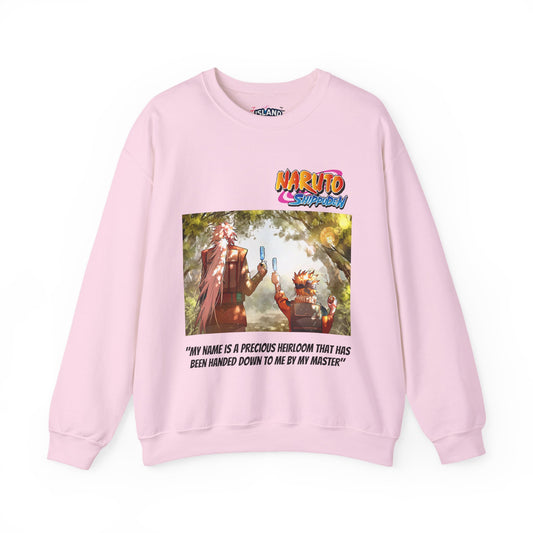Naruto and Jiraiya's Bond Cotton Crewneck Sweatshirt