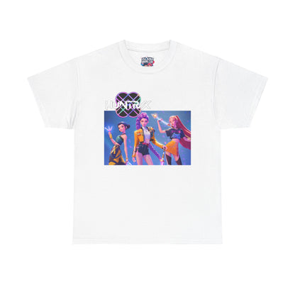 Huntrix and Saja Boys, Front and Back Design, 100% Heavy Cotton Shirt